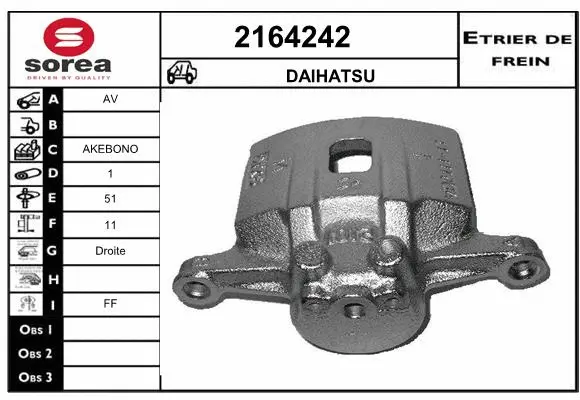 Brake Caliper (2164242)