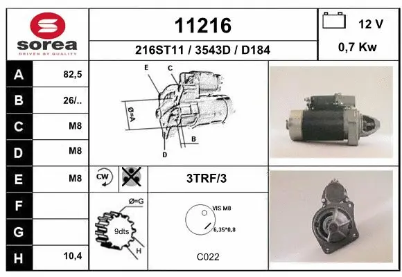 Starter (11216)