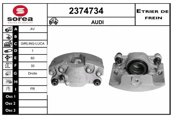 Brake Caliper (2374734)