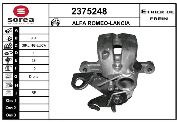 Brake Caliper (2375248)