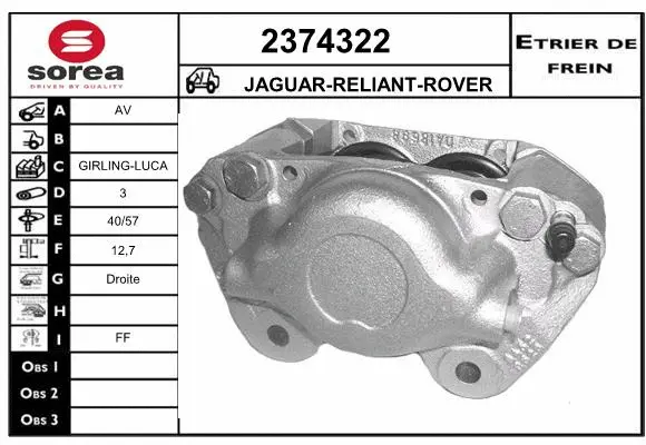 Brake Caliper (2374322)