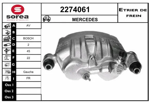 Brake Caliper (2274061)