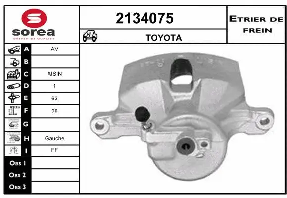 Brake Caliper (2134075)