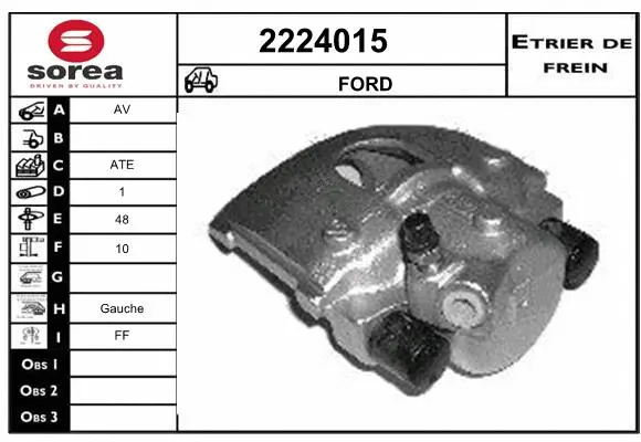 Brake Caliper (2224015)