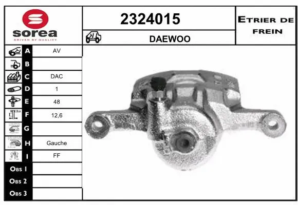 Brake Caliper (2324015)