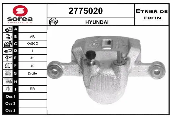 Brake Caliper (2775020)