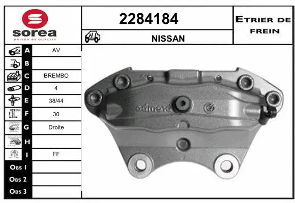 Brake Caliper (2284184)