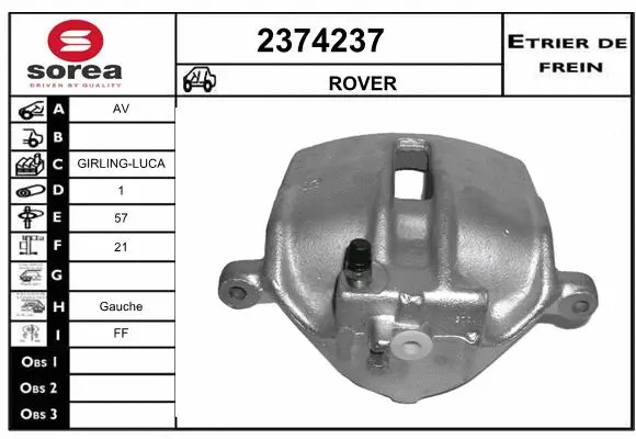 Brake Caliper (2374237)