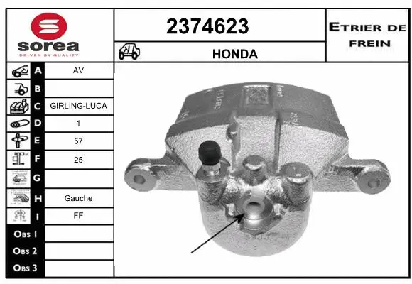 Brake Caliper (2374623)