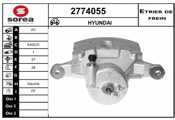 Brake Caliper (2774055)