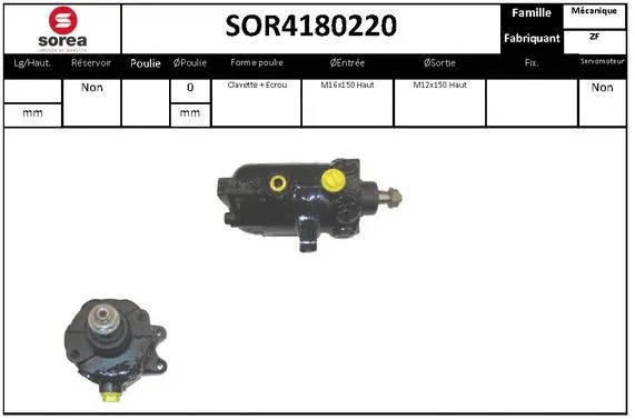 Hydraulic Pump, steering (SOR4180220)