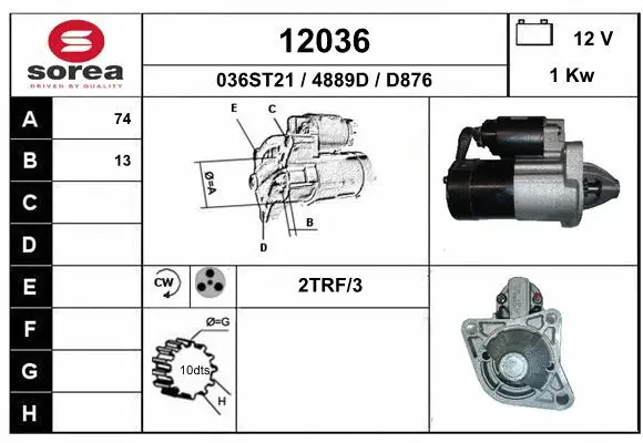 Starter (12036)