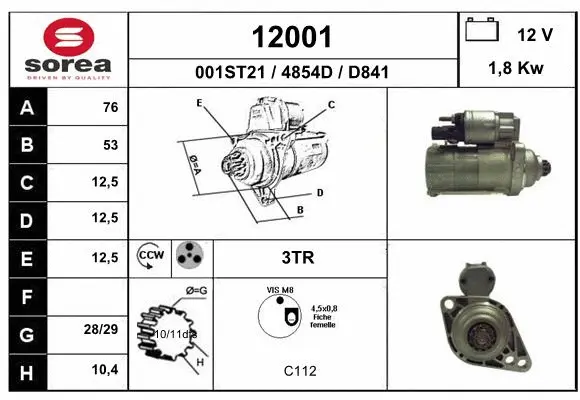 Starter (12001)