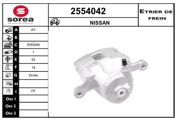 Brake Caliper (2554042)