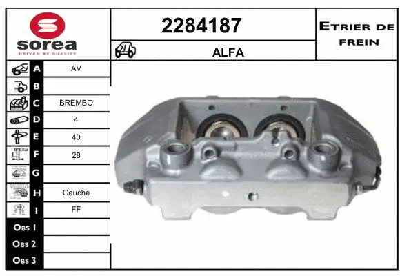 Brake Caliper (2284187)