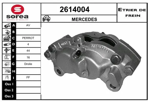 Brake Caliper (2614004)