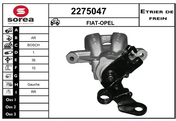 Brake Caliper (2275047)
