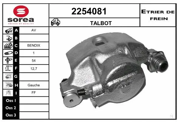 Brake Caliper (2254081)