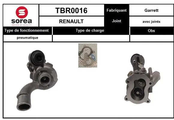 Charger, charging (supercharged/turbocharged) (TBR0016)