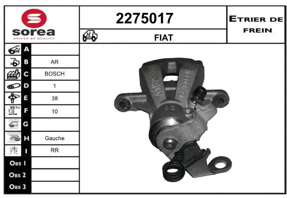 Brake Caliper (2275017)