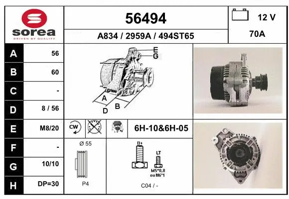 Alternator (56494)