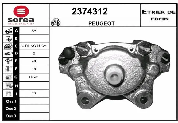 Brake Caliper (2374312)