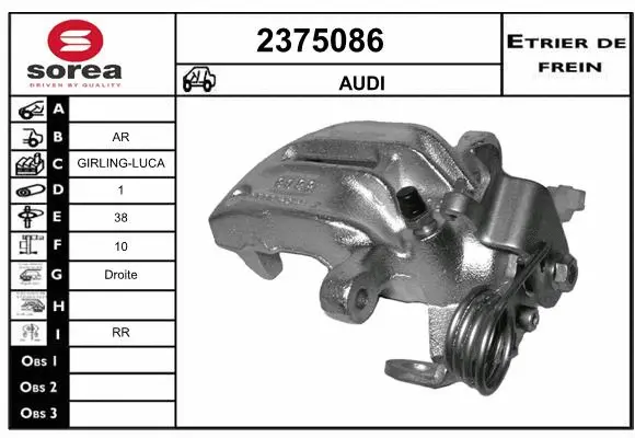 Brake Caliper (2375086)