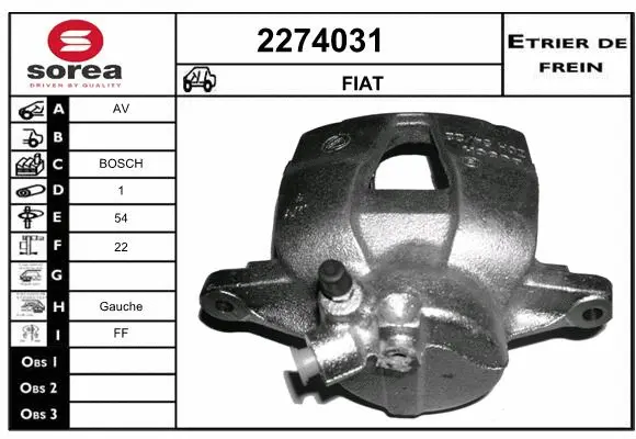 Brake Caliper (2274031)