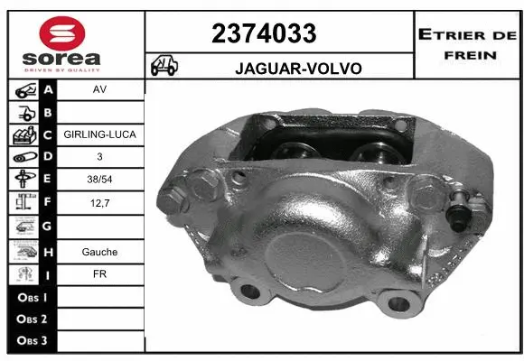 Brake Caliper (2374033)