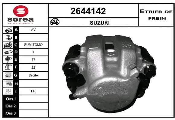 Brake Caliper (2644142)
