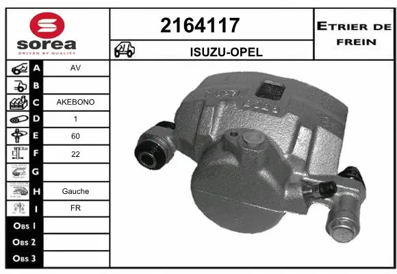 Brake Caliper (2164117)