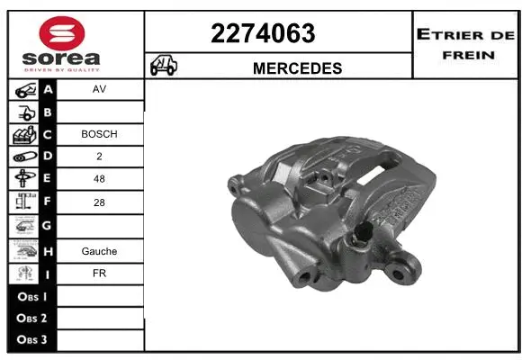 Brake Caliper (2274063)