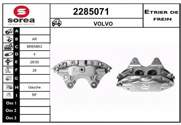 Brake Caliper (2285071)