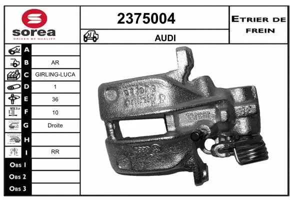 Brake Caliper (2375004)