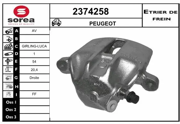 Brake Caliper (2374258)