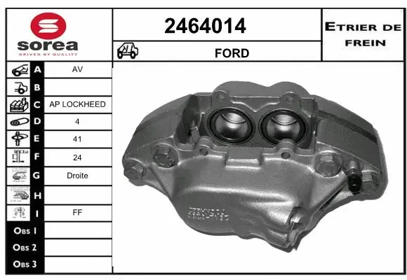 Brake Caliper (2464014)