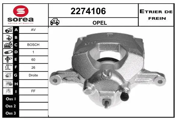 Brake Caliper (2274106)