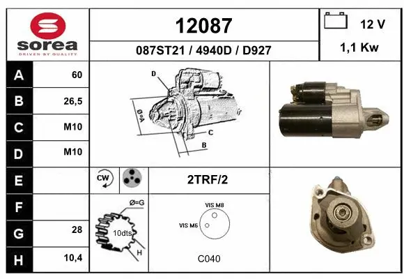 Starter (12087)