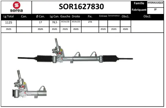 Steering Gear (SOR1627830)