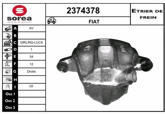 Brake Caliper (2374378)