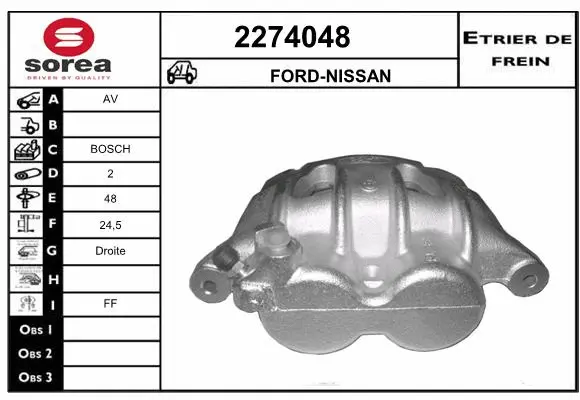 Brake Caliper (2274048)