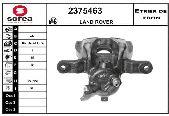 Brake Caliper (2375463)