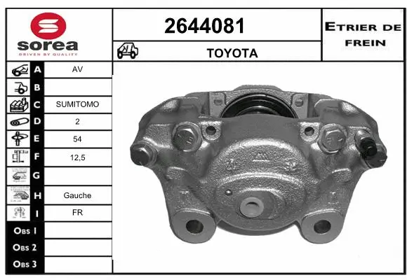 Brake Caliper (2644081)