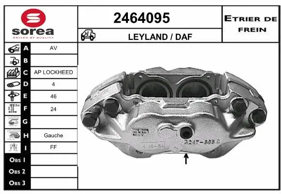 Brake Caliper (2464095)