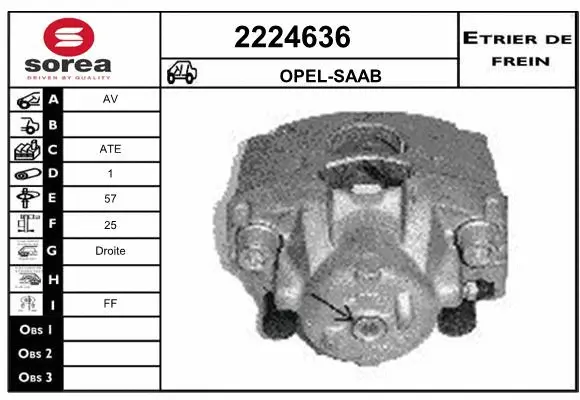 Brake Caliper (2224636)