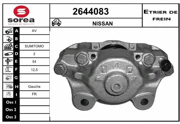 Brake Caliper (2644083)