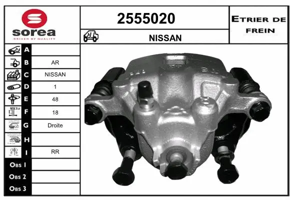 Brake Caliper (2555020)