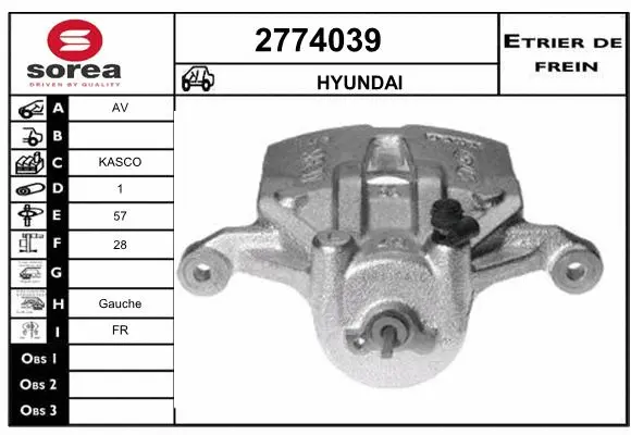 Brake Caliper (2774039)