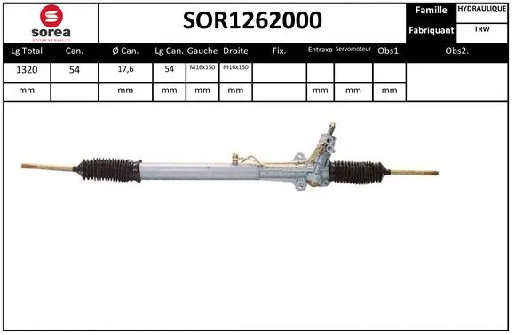 Steering Gear (SOR1262000)