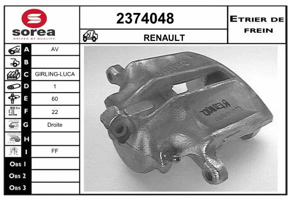 Brake Caliper (2374048)